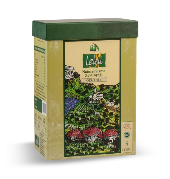 Organik Naturel Sızma Zeytinyağı 5 L Bag in Box  resmi