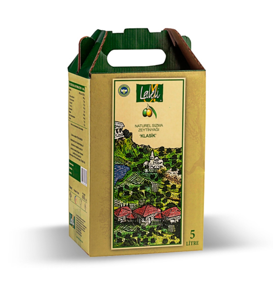 Klasik Naturel Sızma Zeytinyağı 5lt Bag in Box   resmi