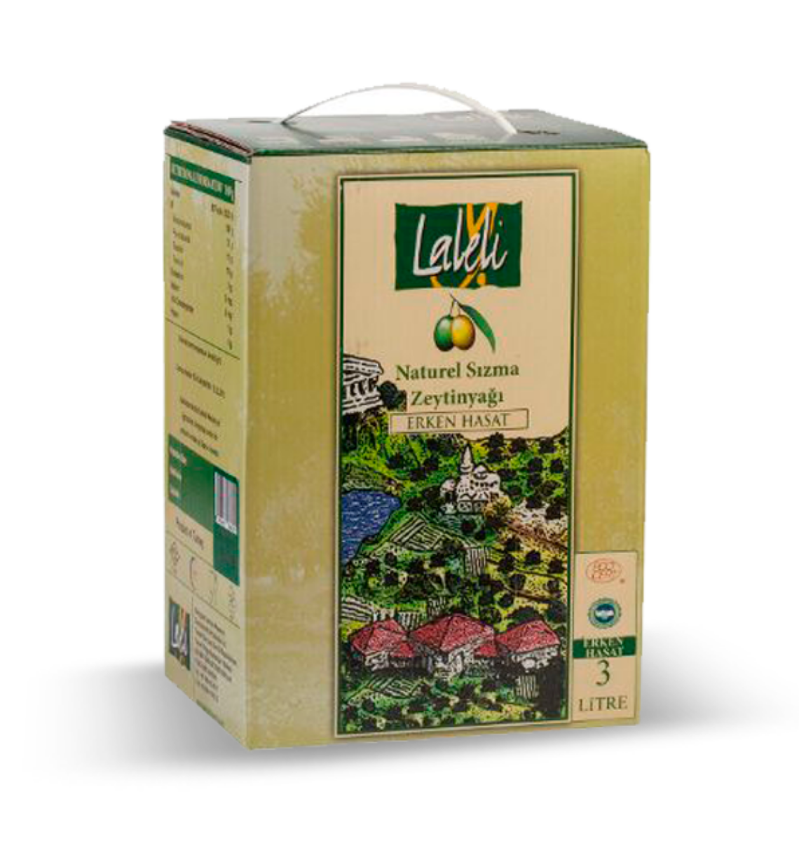 Organik Erken Hasat Zeytinyağı 3Lt. Bag in Box (YENİ SEZON) resmi