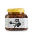 Organik Siyah Az Tuzlu Çizik Zeytin 1,2kg Pet Ambalaj (Zeytinyağı içerisinde) resmi