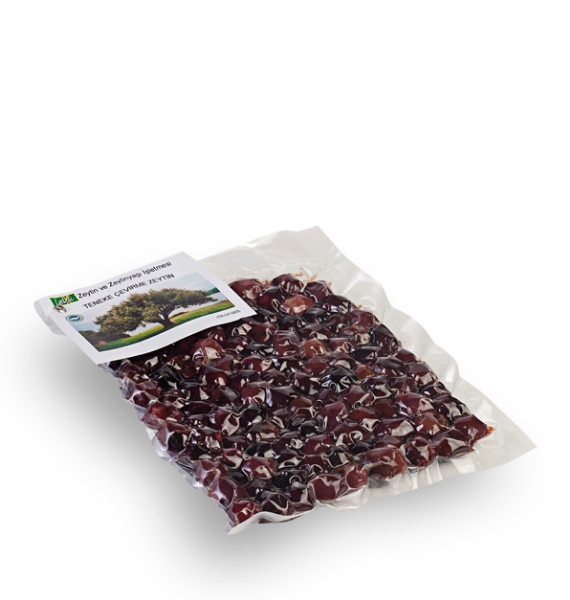 Siyah Çevirme Zeytin 360 g Vakumlu Paket resmi