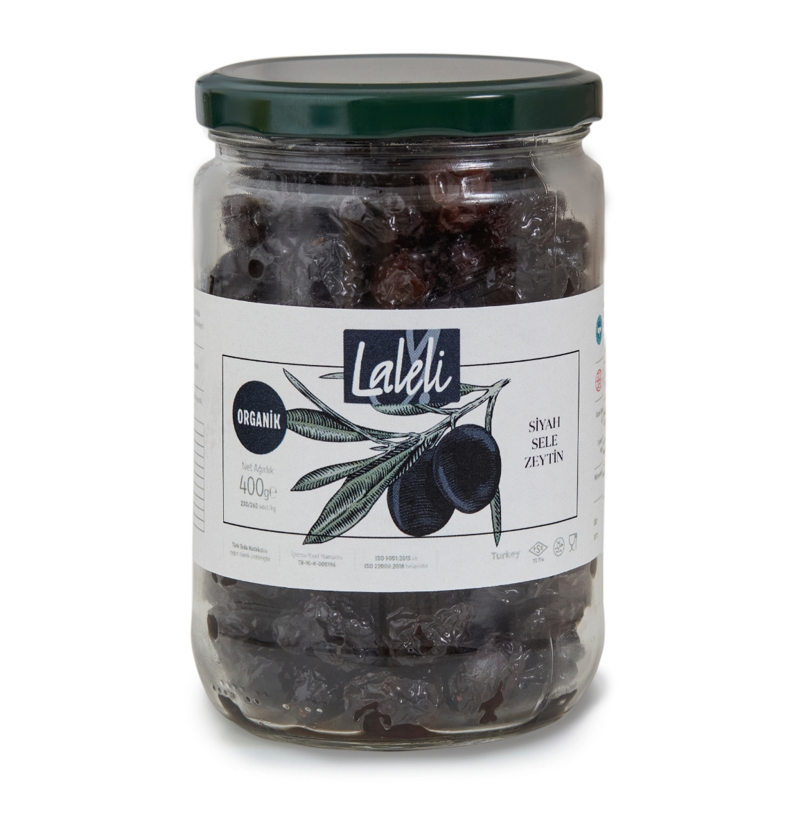 Organik Sele Zeytin 400gr. resmi