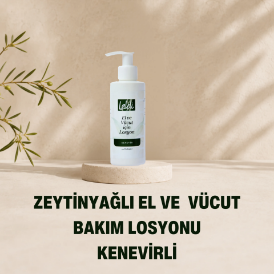 Zeytinyağlı El ve Vücut Bakım Losyonu Kenevirli 150 ml  resmi