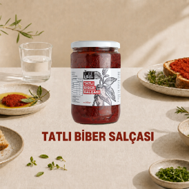 Tatlı Biber Salçası 600 g resmi