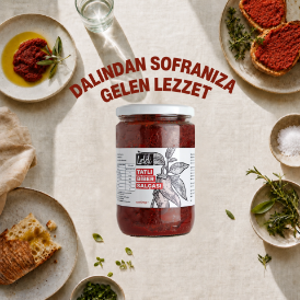 Tatlı Biber Salçası 600 g resmi