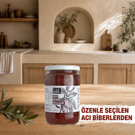 Acı Biber Salçası 600 g resmi