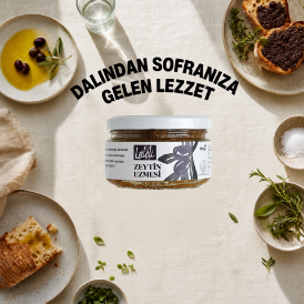 Siyah  Zeytin Ezmesi Sarımsaklı 180 g resmi