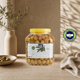Organik Yeşil Salamura Zeytin 2,2 kg  resmi