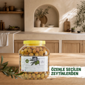 Organik Yeşil Salamura Zeytin 2,2 kg  resmi