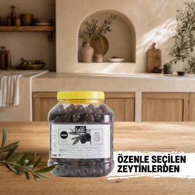 Organik Siyah Tuzsuz Çevirme Zeytin 2,2 kg resmi