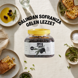 Organik Tuzsuz Çevirme Zeytin 1,2 kg resmi