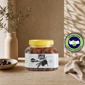 Organik Siyah Salamura Zeytin 1,2 kg resmi