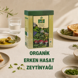 Organik Erken Hasat Zeytinyağı 5 L Bag in Box   resmi