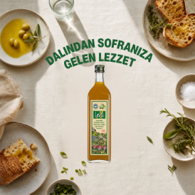 Organik Erken Hasat Posalı Zeytinyağı 1 L resmi