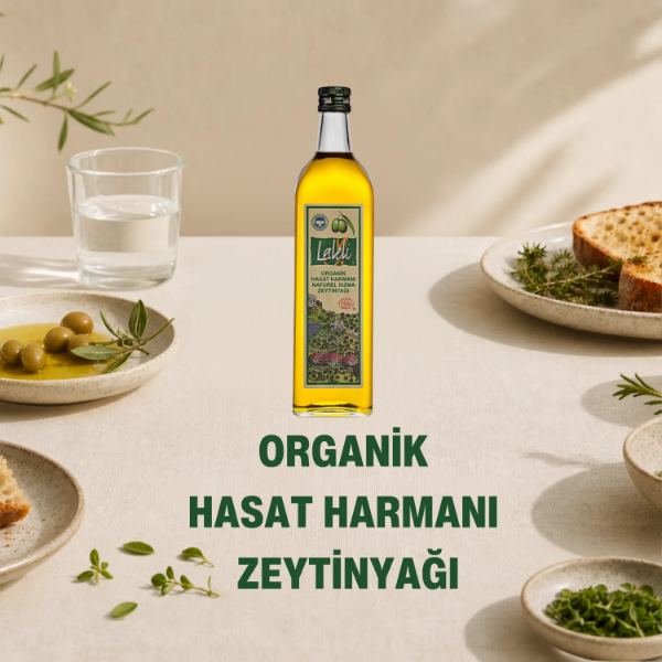 Organik Hasat Harmanı Zeytinyağı 1 L  resmi