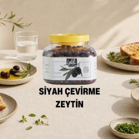 Siyah Çevirme Zeytin 1,2 kg resmi
