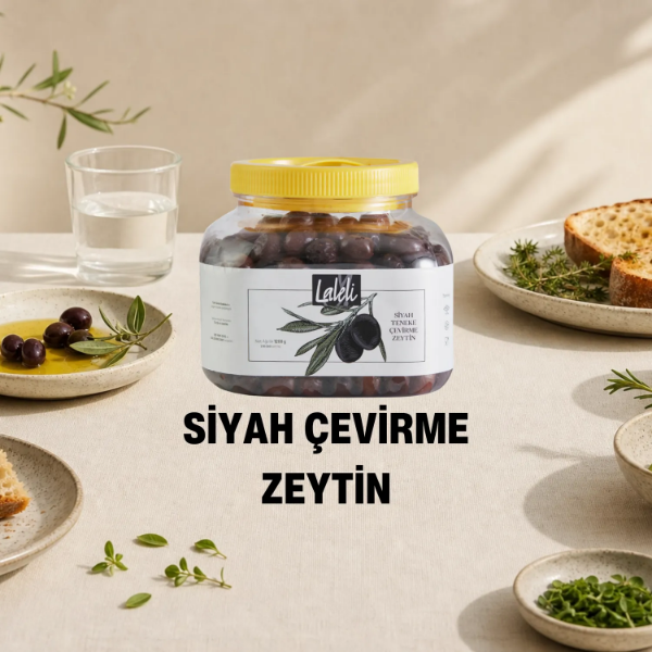 Siyah Çevirme Zeytin 1,2 kg resmi