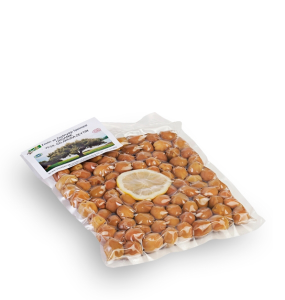 Yeşil Salamura Zeytin 360 GR. Vakumlu Paket  resmi